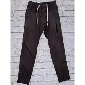 Vuori Men’s Ripstop Climber Pants Size XS V412 Gray Brown Organic Cotton Stretch